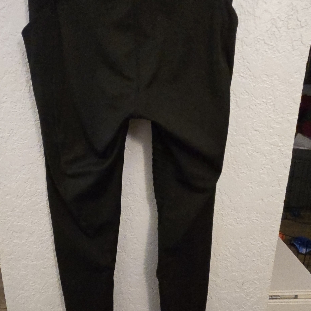Members Mark Black Compressio Ankle Leggings